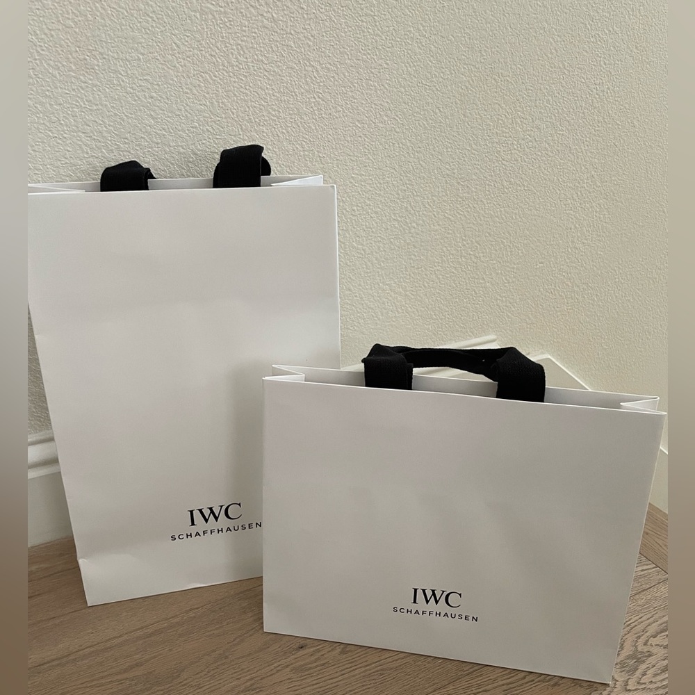 IWC empty bags